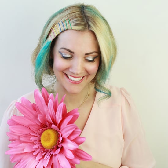 Rainbow Hair Bridal DIY
