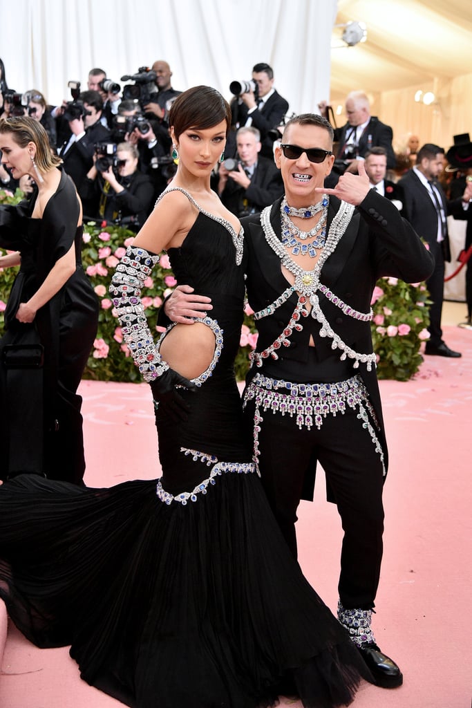 Bella Hadid Black Dress Met Gala 2019