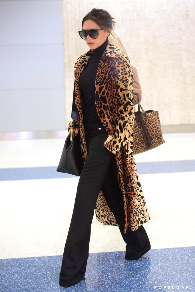 Victoria Beckham's Leopard Coat