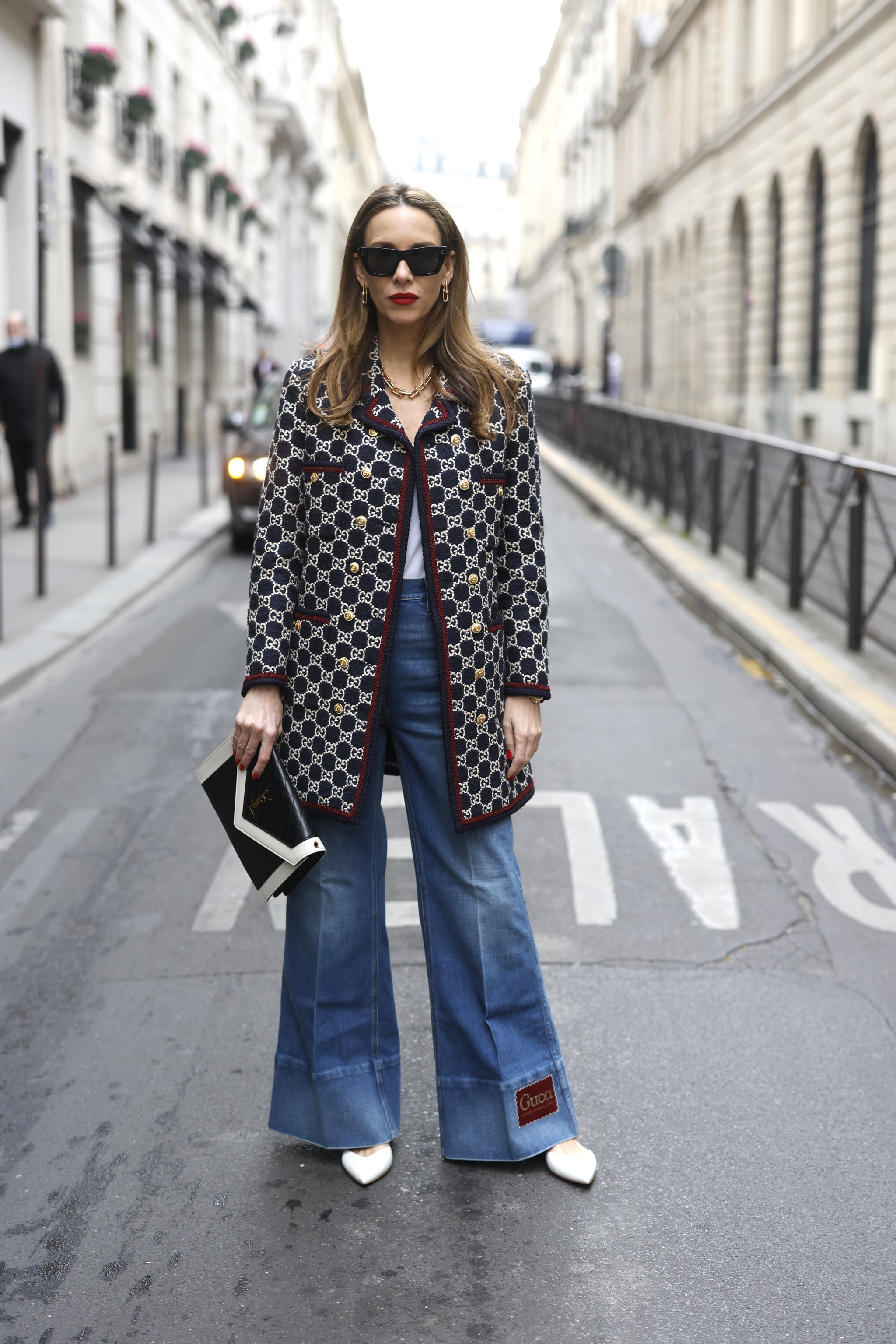 How to style flared jeans - fashion's latest denim craze