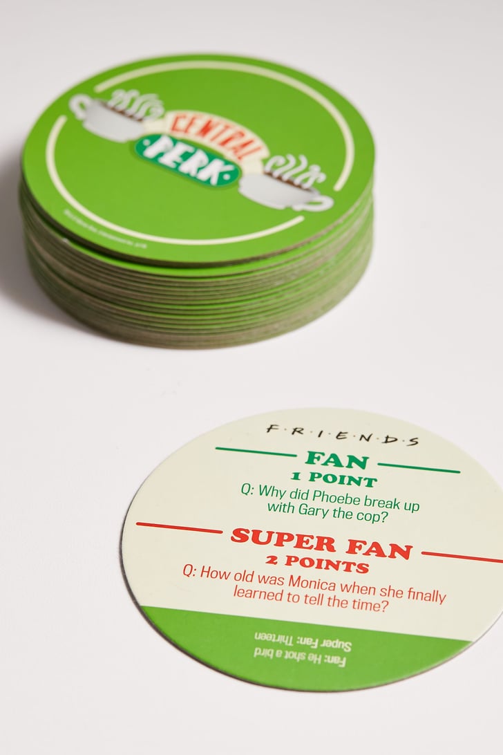 These Friends Trivia Coasters Have Seriously Hard Questions Popsugar Home