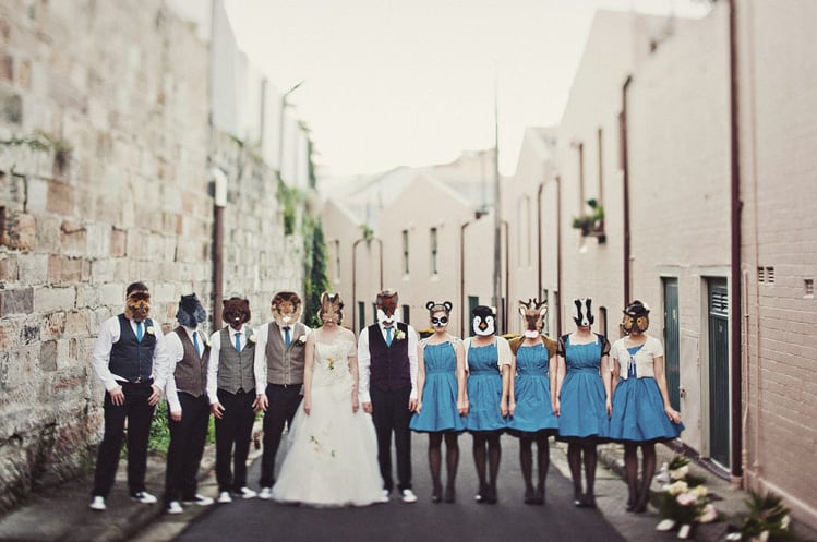 Enchanted Forest Bridal Party