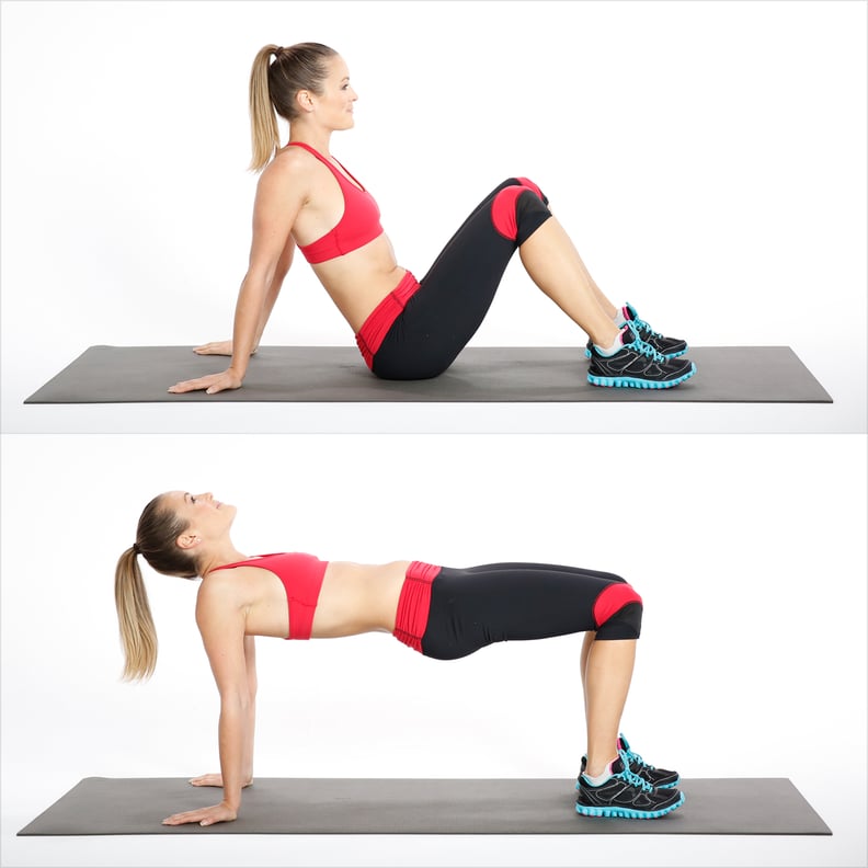 Upper and Lower Body: Reverse Plank Bridge