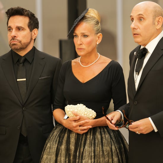 The Little Black Dress Carrie Wears to Big's Funeral in AJLT