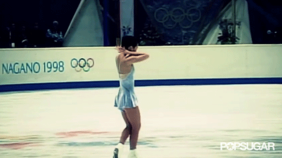 Voilà! She held her first-place spot, with Lipinski left to skate.