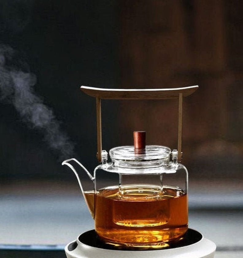 日本风格的玻璃茶壶