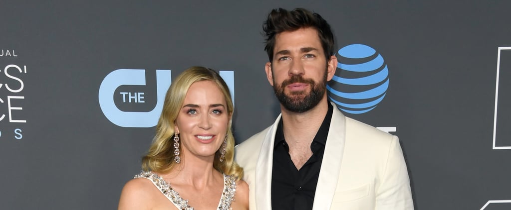 Emily Blunt and John Krasinski at the 2019 Critics' Choice