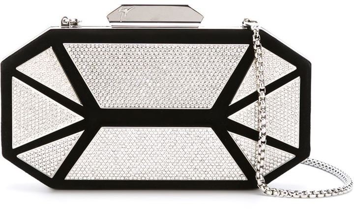 Giuseppe Zanotti Design Glitter Clutch ($1,577)