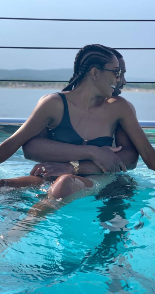 Gabrielle Union and Dwyane Wade France Holiday Photos 2019