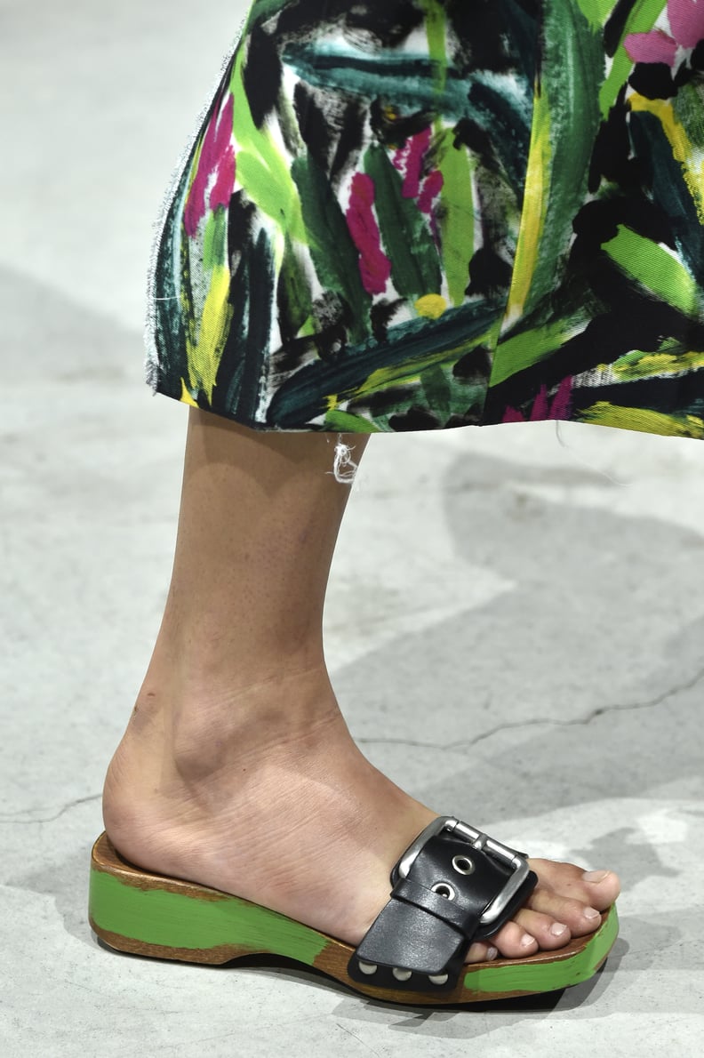 Spring Shoe Trends 2020: Wood Work