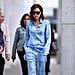 Victoria Beckham's Blue Plaid Outfit