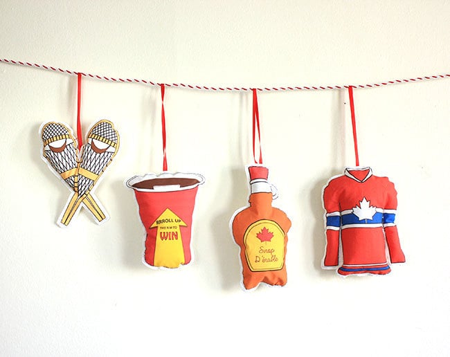 Canadian Themed Ornaments