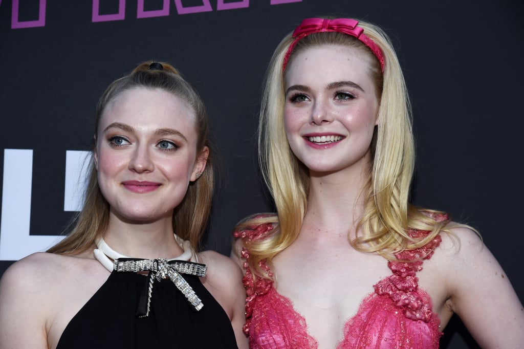 Dakota and Elle Fanning at Teen Spirit Premiere April 2019