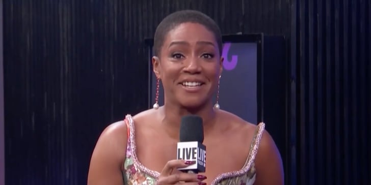 Tiffany Haddish Discusses Buzz Cut at People's Choice ...