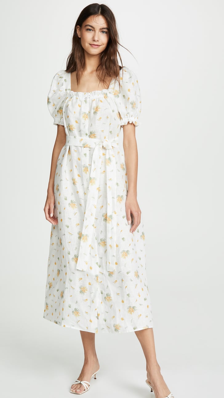 Sleeper Brigitte Linen Maxi Dress Summer Fashion Trends 2020 POPSUGAR Fashion Photo 28