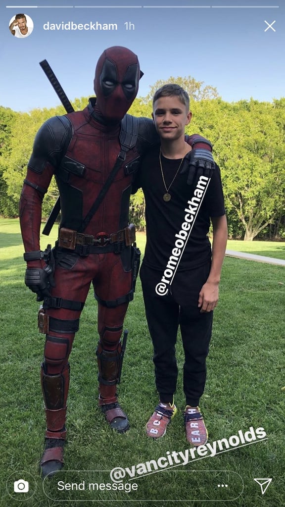 Ryan Reynolds Apologizes to David Beckham on Instagram