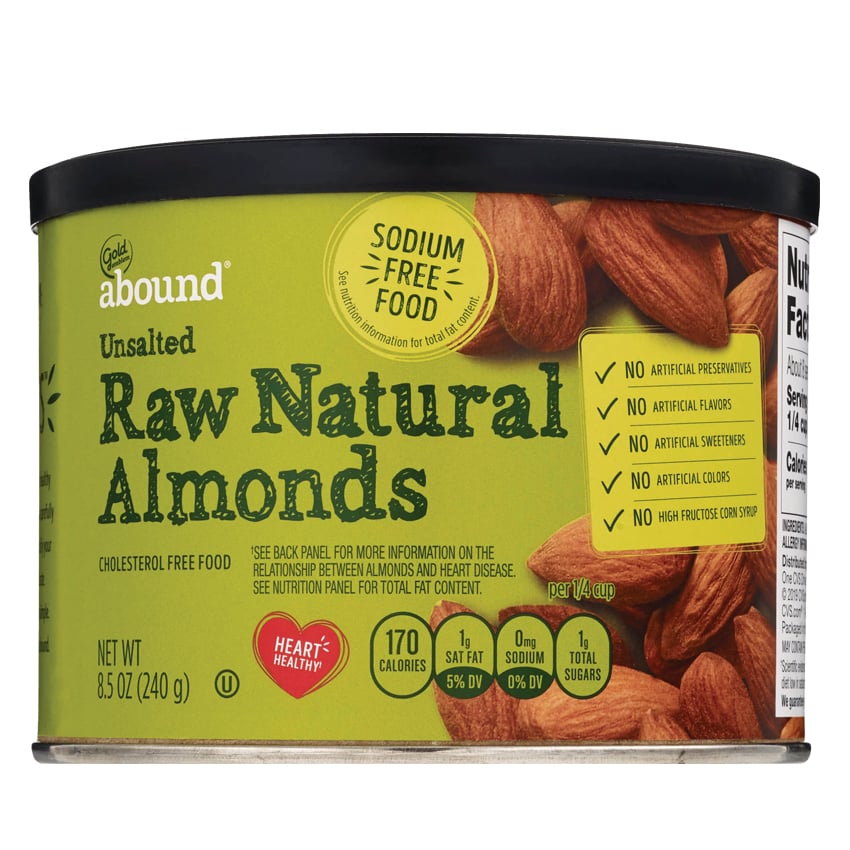 Gold Emblem Abound Raw Natural Almonds