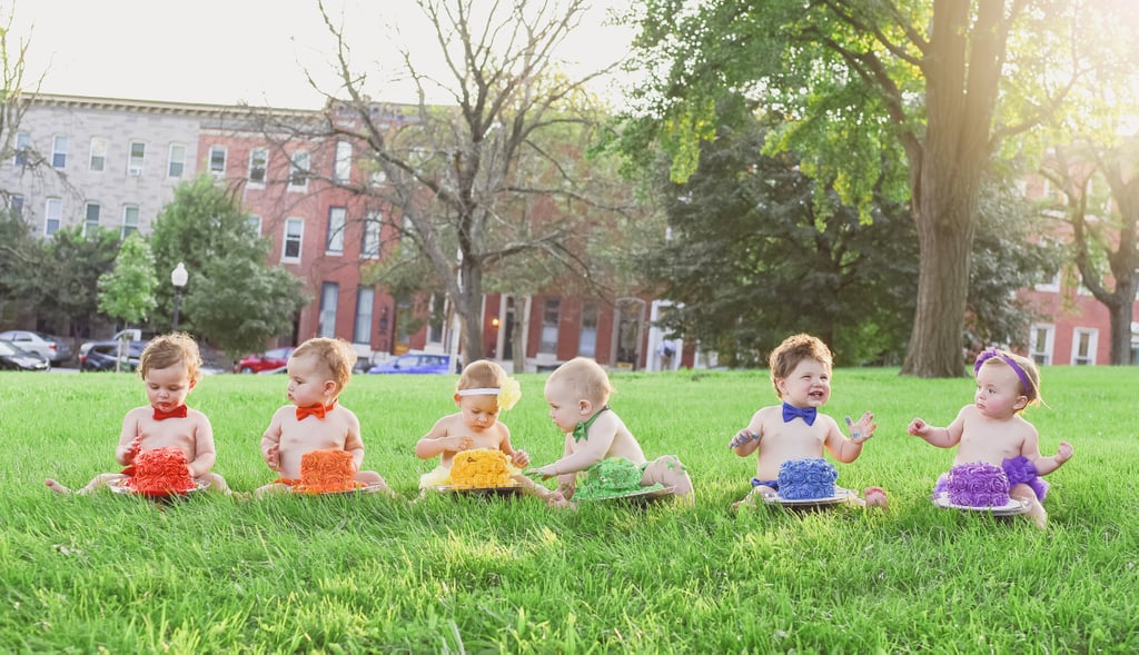 Rainbow Baby Photo Shoot