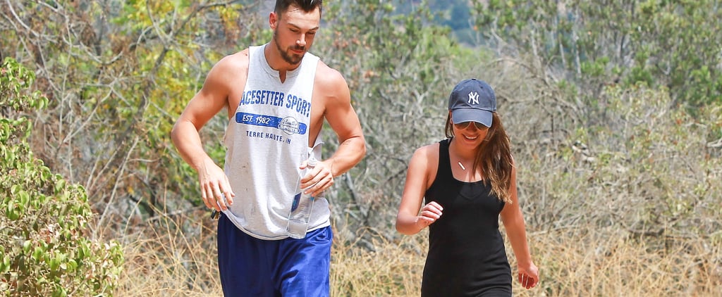 Lea Michele Goes Hiking After Glee Ends