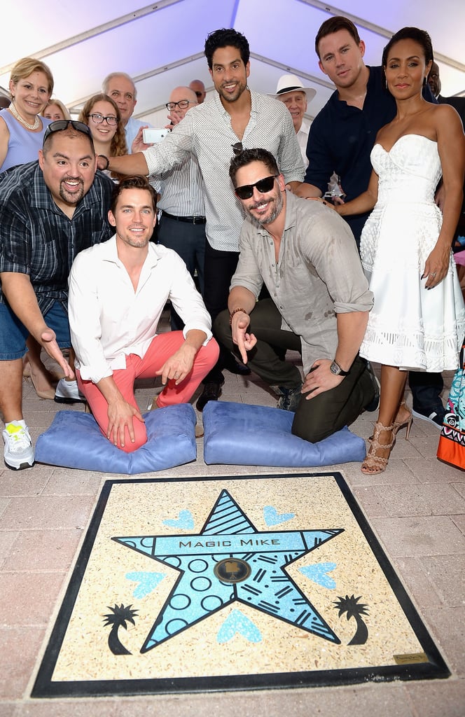 Channing Tatum and Jada Pinkett Smith Miami Hall of Fame