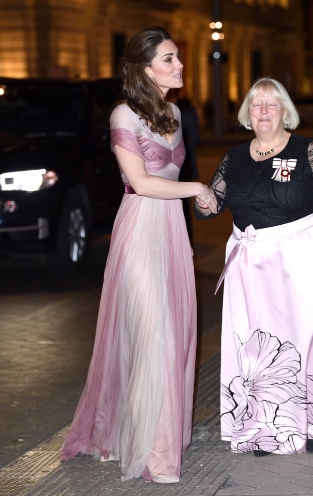 Kate Middleton's Oscar de la Renta Glitter Heels 2019