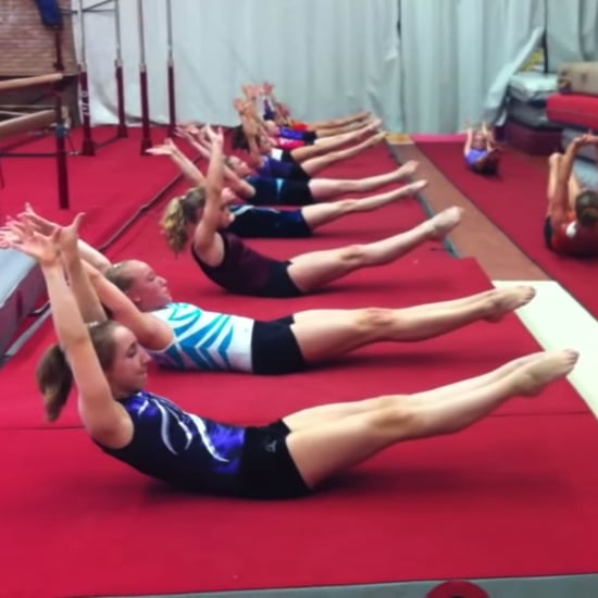 Gymnastics Ab Routine to Beyonce