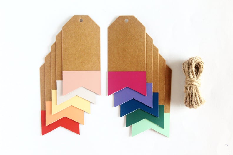 American Craft DIY Shop Paper Tags Embellishment, 18 Pieces