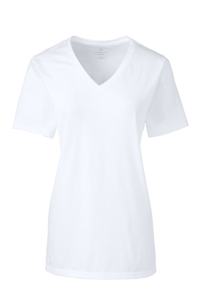 Land's End White Tee