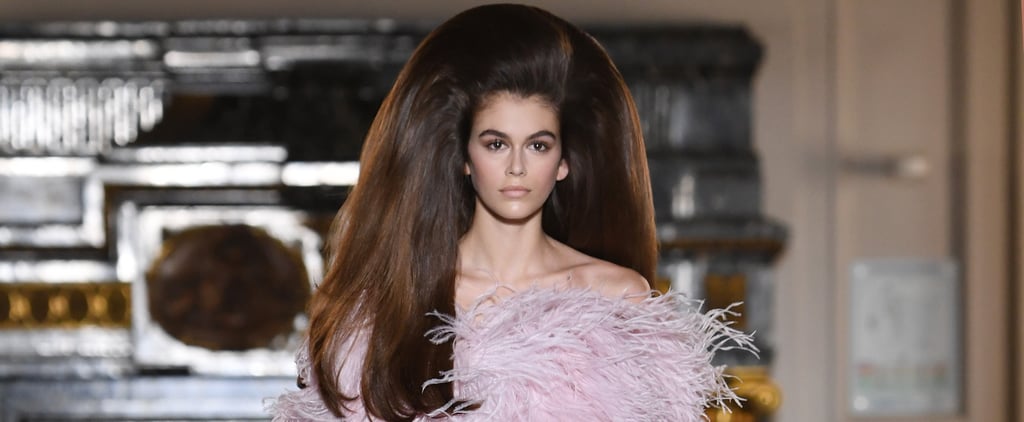 Kaia Gerber's Hair at Valentino Paris Couture Fashion Week
