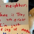 A 4th-Grader Offered to Walk His Neighbor's Puppy "After This Virus," and My Heart!