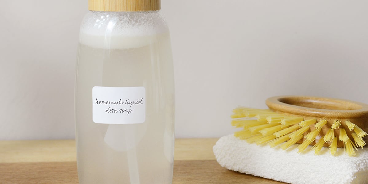 How to Make Homemade Liquid Dish Soap