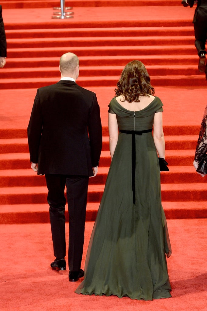 Prince William and Kate Middleton at the BAFTA Awards