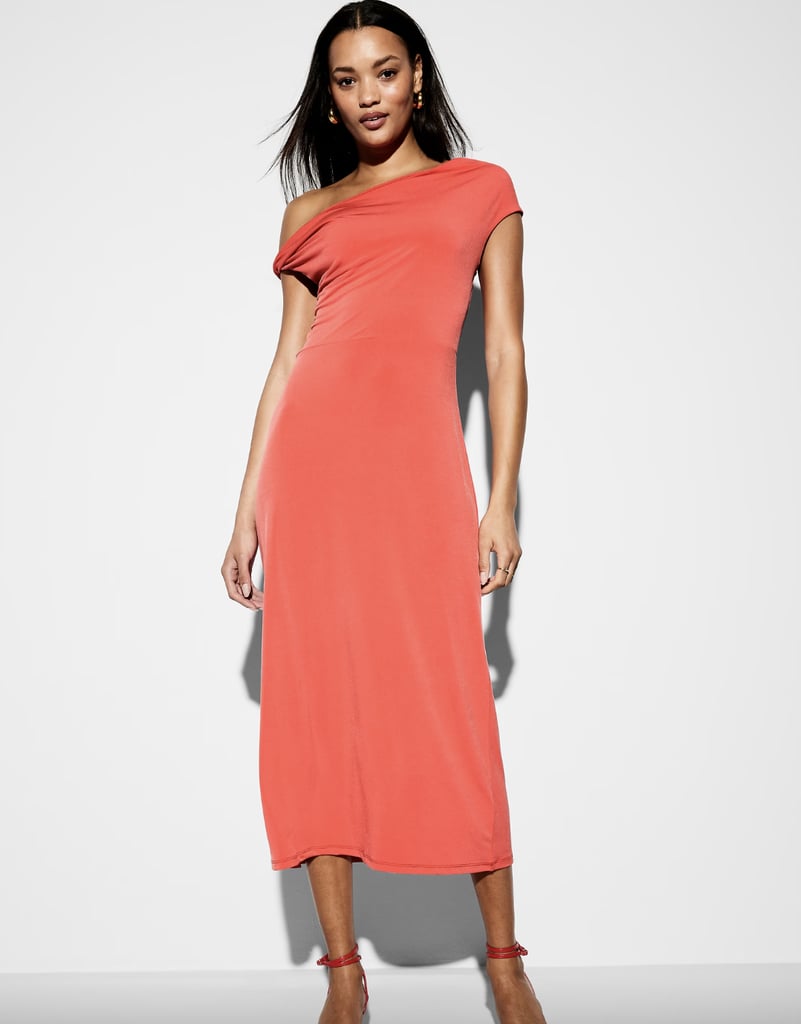 The Occasion by Old Navy One-Shoulder Midi Dress