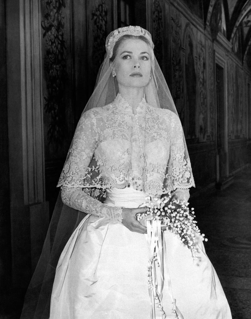 Grace Kelly's Helen Rose Bridal Look from 1956
