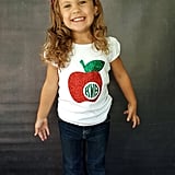 Monogrammed Apple T-Shirt