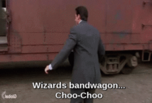 He said he didn't want to talk about magic  . . .