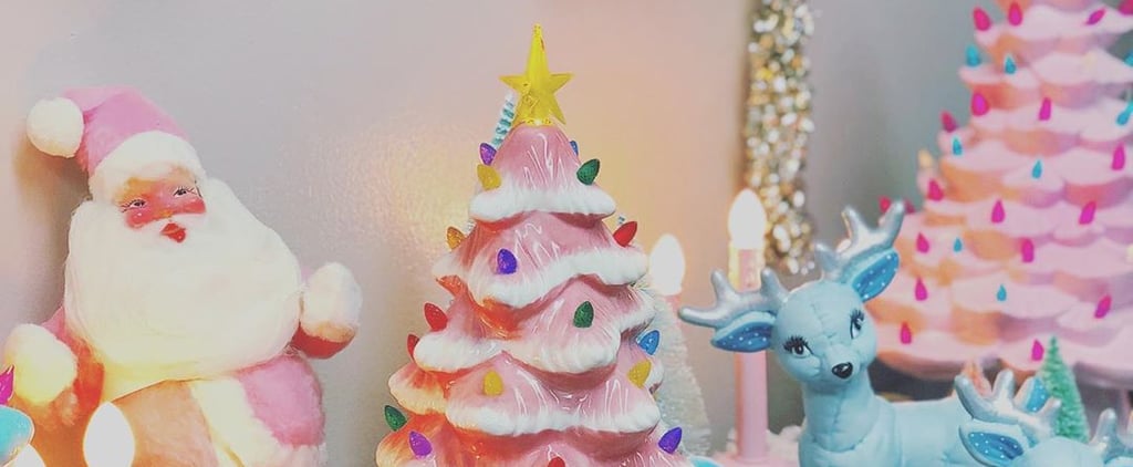 Target Is Selling an Adorable Pink Ceramic Christmas Tree