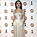 Angelina Jolie Silver Versace Dress