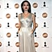 Angelina Jolie Silver Versace Dress