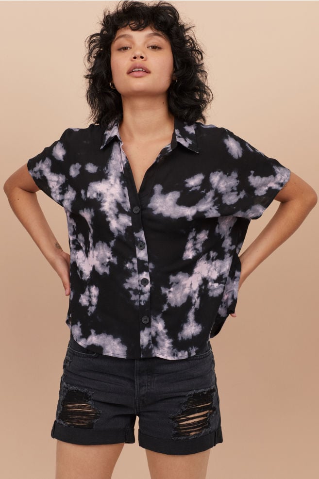 H&M Short-Sleeved Blouse