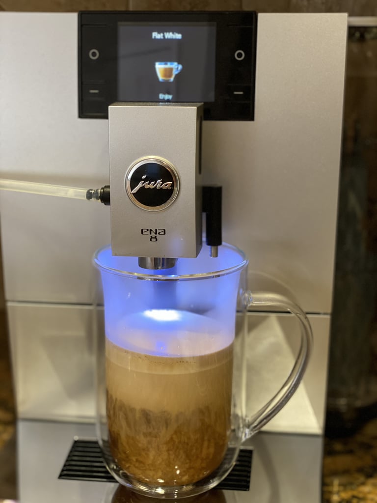 A Luxury Coffee Machine: JURA ENA 8 Espresso Machine