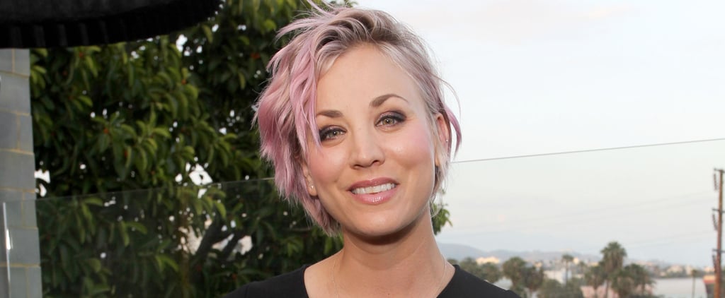 Kaley Cuoco Posts Pictures of Her Dog on Instagram