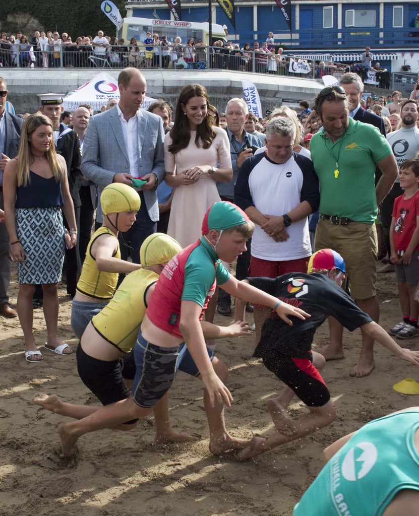 Kate Middleton and Prince William in Cornwall September 2016
