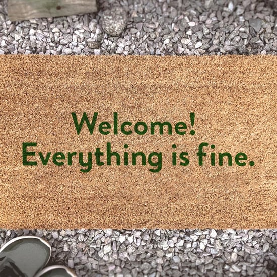 The Good Place "Everything Is Fine" Doormat