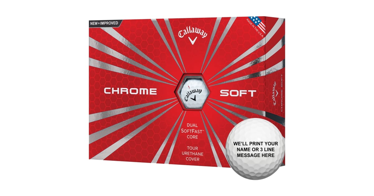 Personalized Golf Balls Cheap Gifts For Men POPSUGAR Smart Living