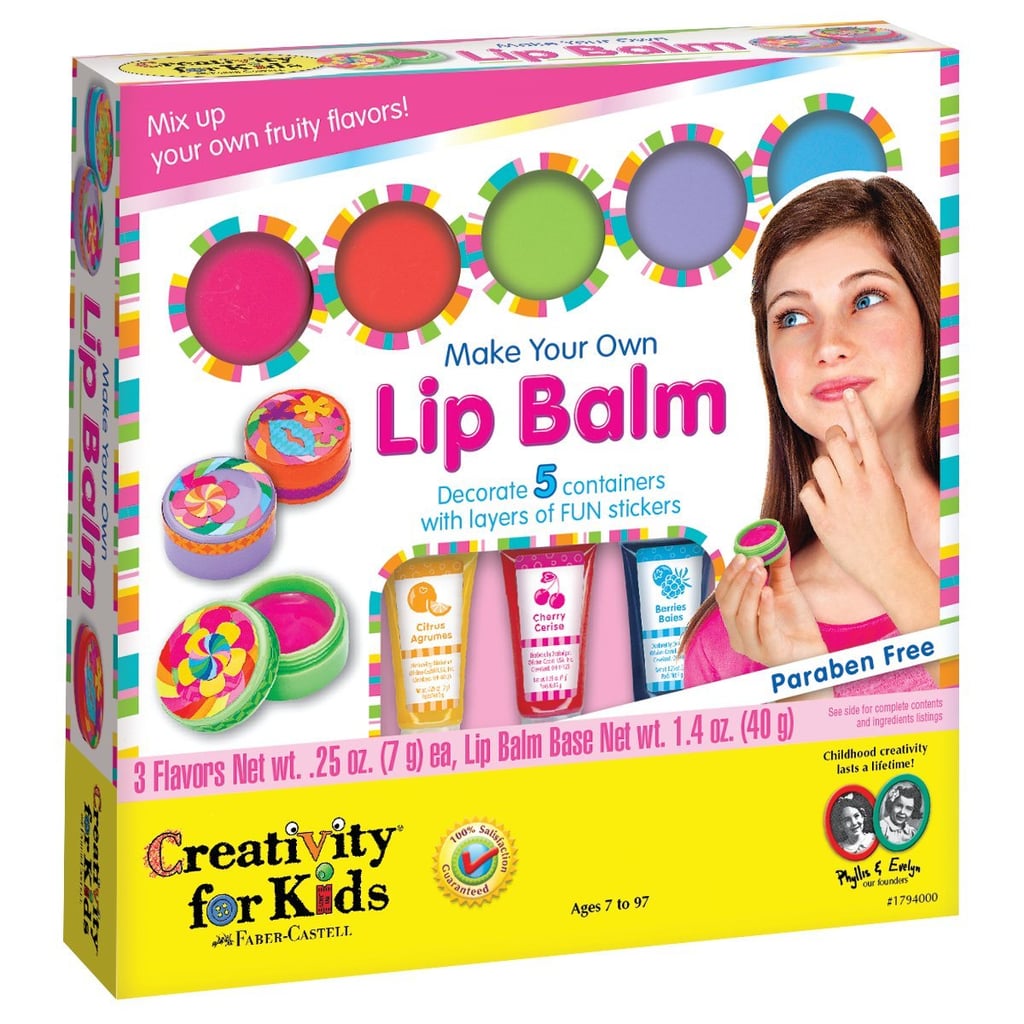 给10岁孩子的创意礼物:为孩子创造你自己的唇膏工具包