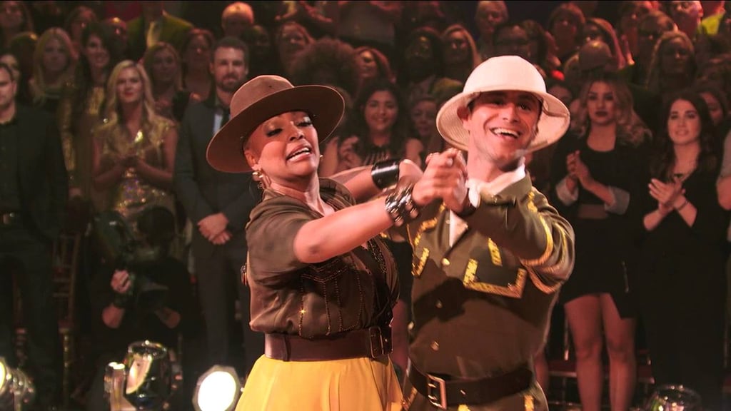 Kim and Sasha's Quickstep to “I Wanna Be Like You” From The Jungle Book