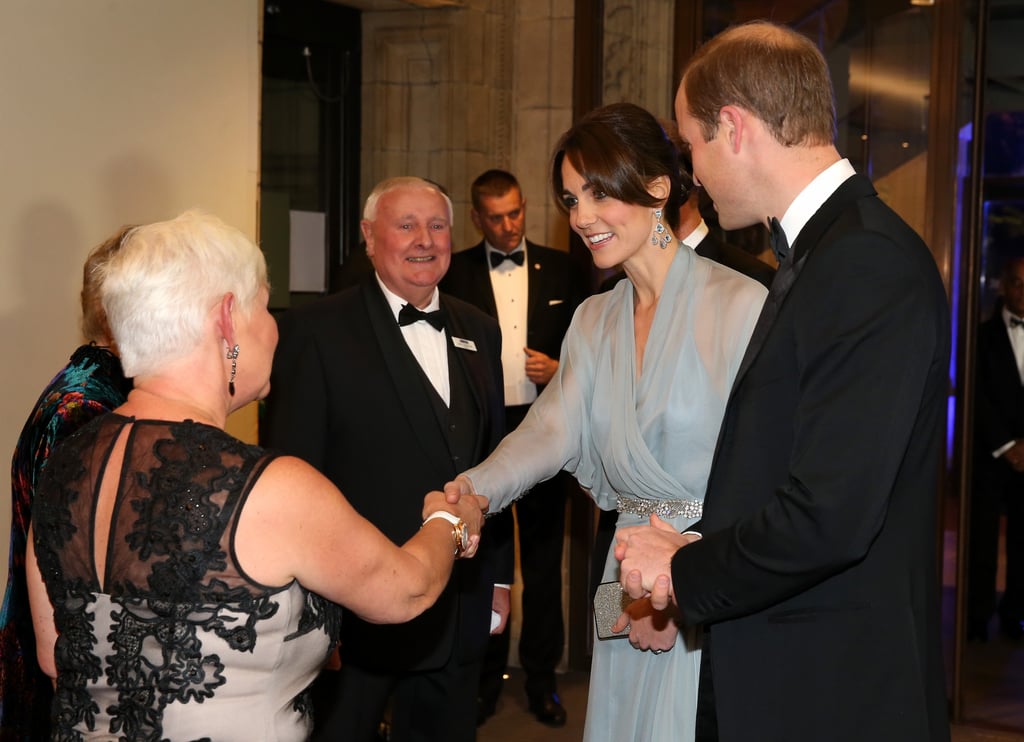 Kate Middleton and Prince William at James Bond Premeire