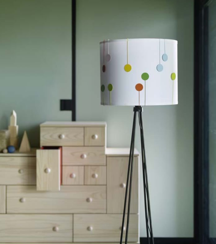 Skalviken decorations for lampshade ($7/set of 10)