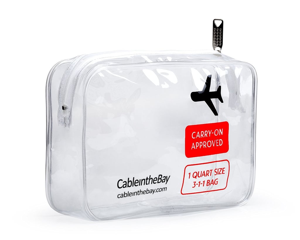 TSA Approved Clear Travel Toiletry Bag
